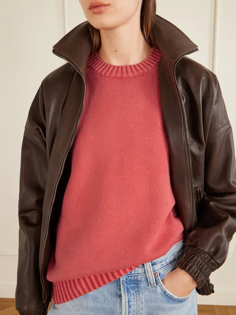 Aimé Leon Dore Inside Out Crewneck Cotton Sweater | Thumbnail 5 Aimé Leon Dore Inside Out Crewneck Cotton Sweater | Thumbnail 5