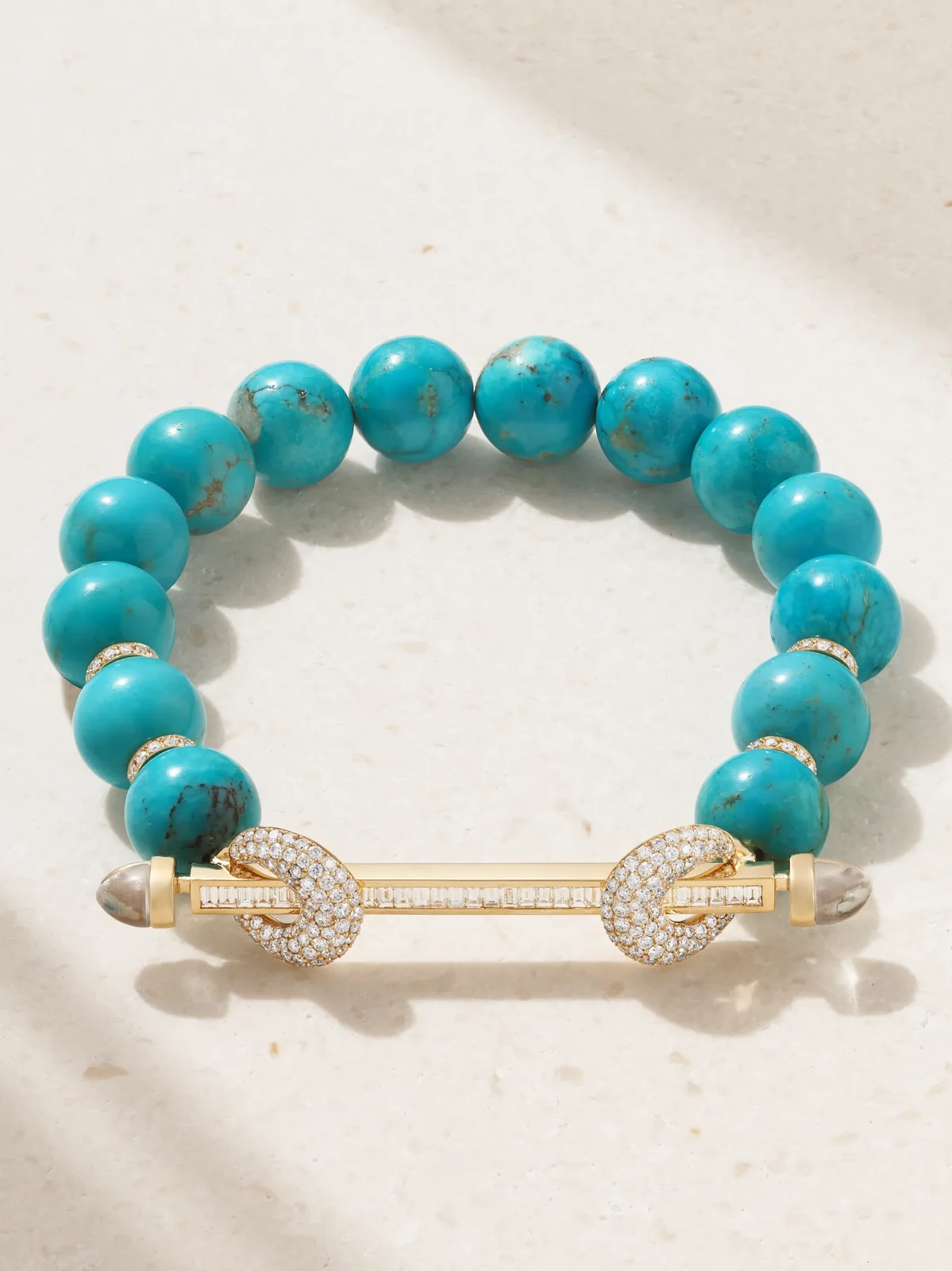 Jumbo Chakra 18-karat Gold Multi-stone Bracelet Jumbo Chakra 18-karat Gold Multi-stone Bracelet