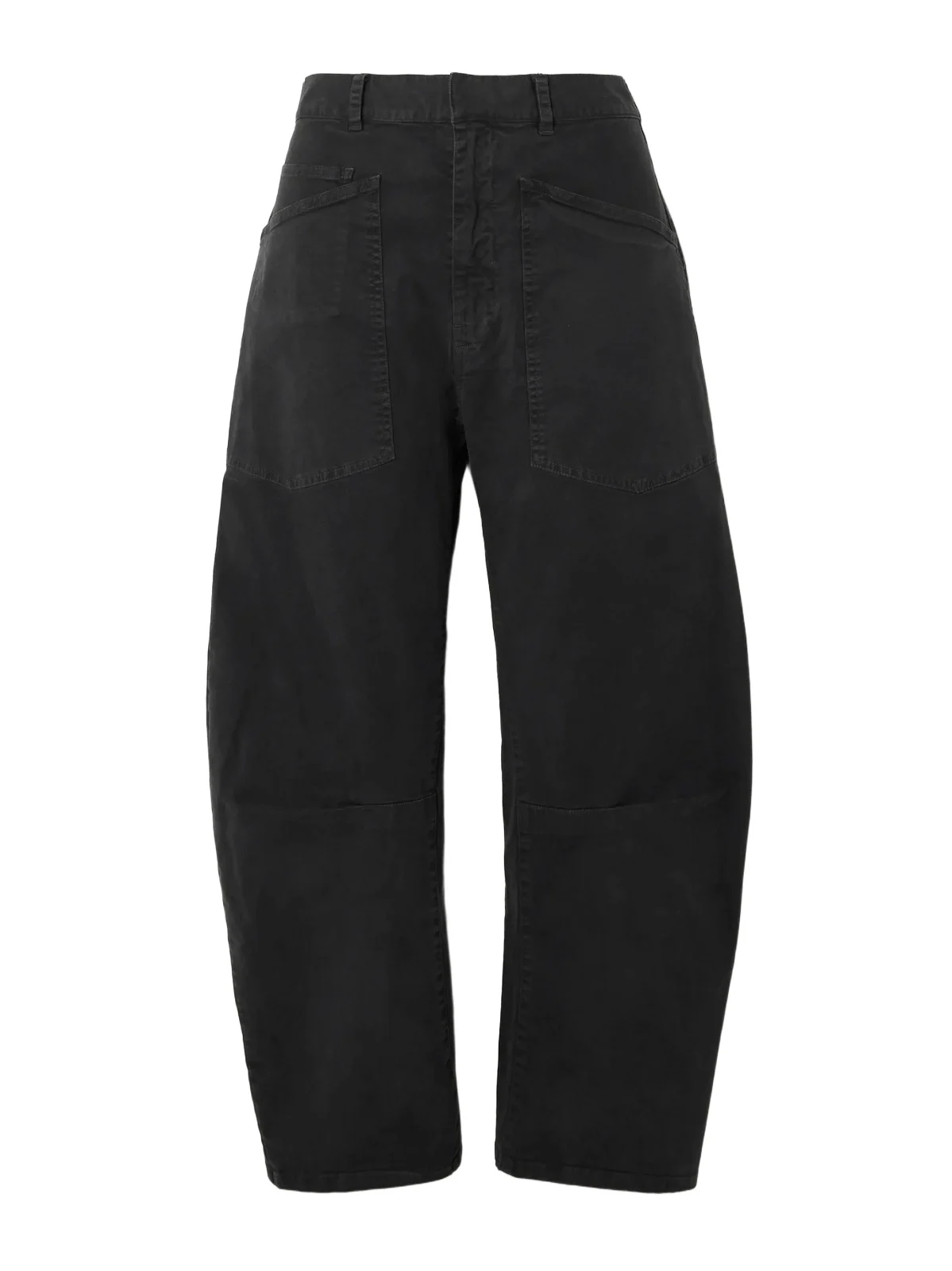Shon Cotton-blend Twill Barrel-leg Pants Shon Cotton-blend Twill Barrel-leg Pants
