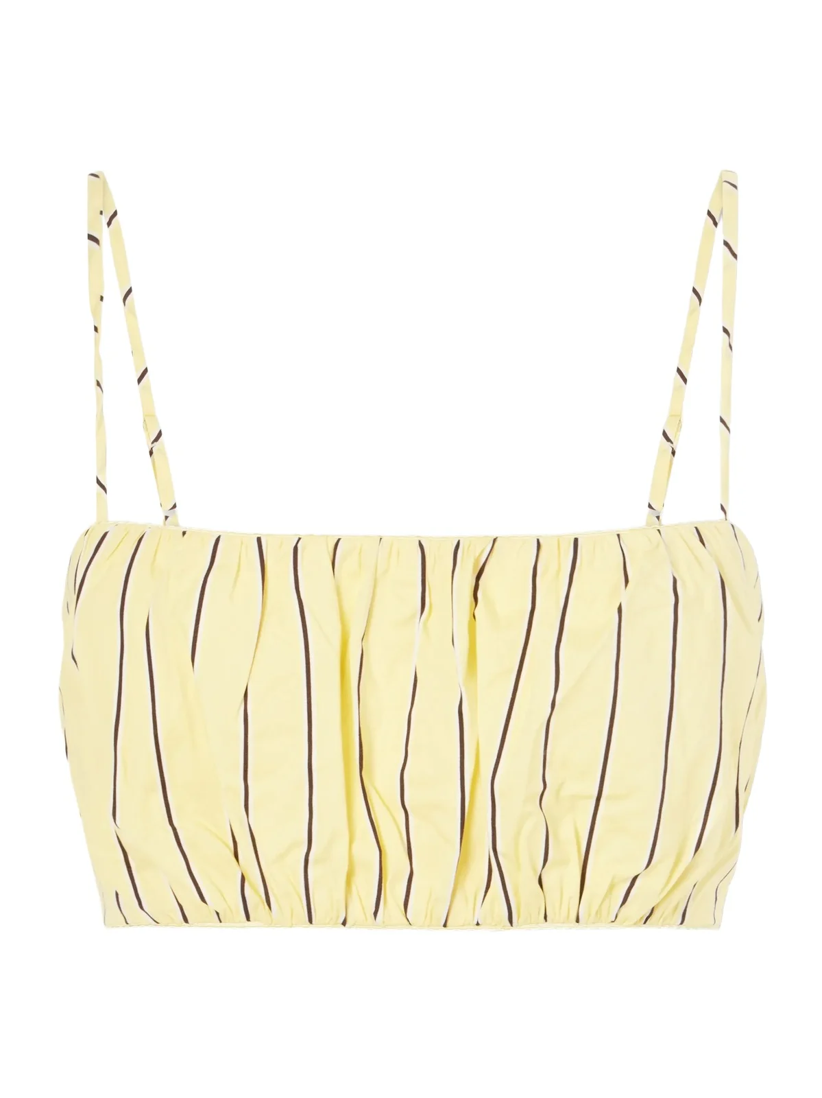 Fiore Striped Cotton-blend Top