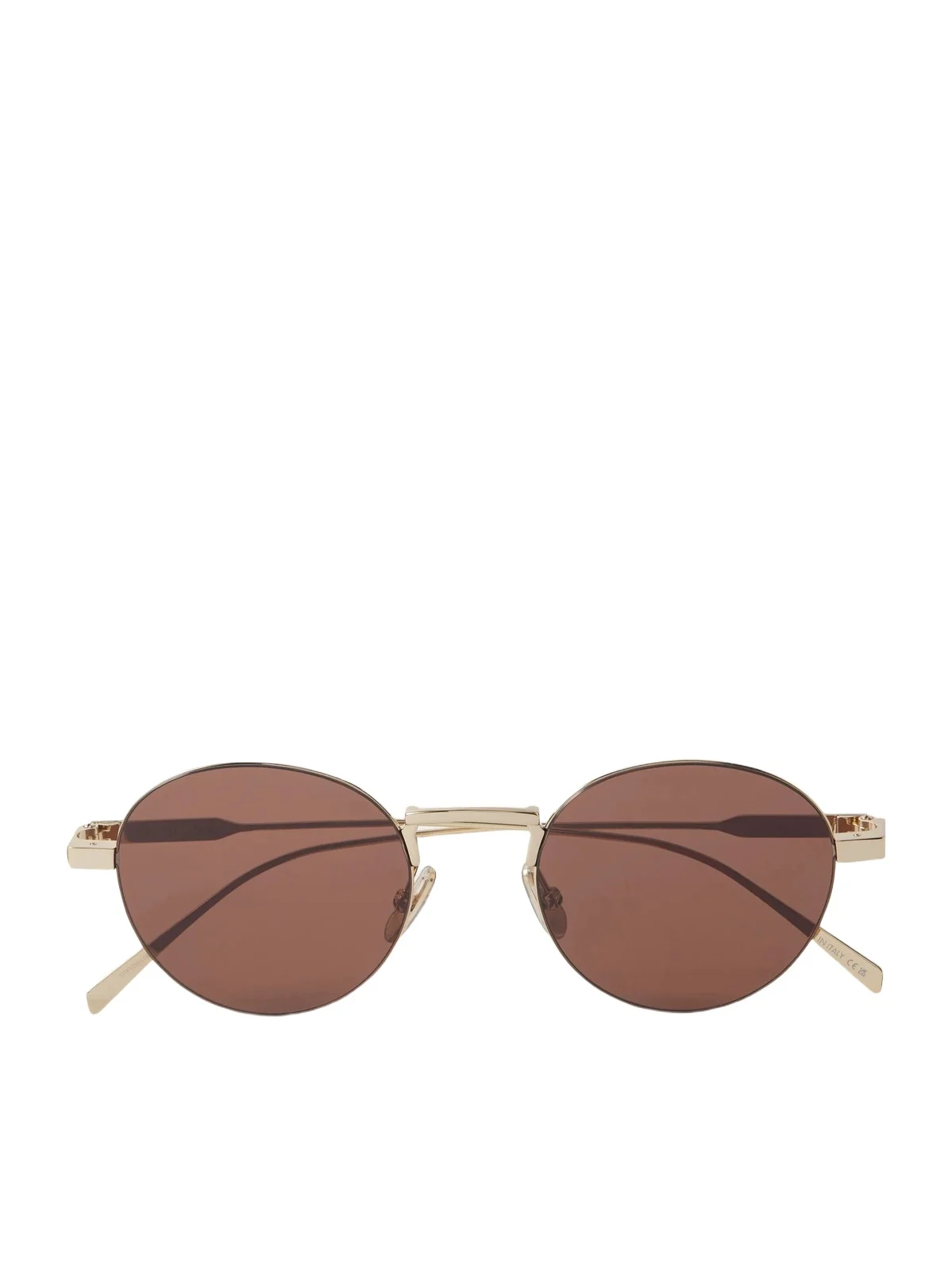 Oro Round-frame Gold-tone Sunglasses Oro Round-frame Gold-tone Sunglasses
