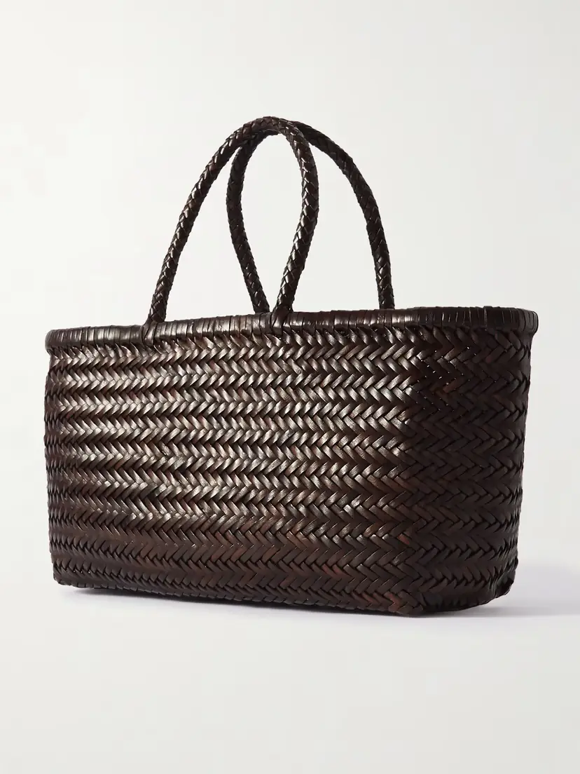 Dragon Diffusion Bamboo Triple Jump Woven Leather Tote | Thumbnail 3 Dragon Diffusion Bamboo Triple Jump Woven Leather Tote | Thumbnail 3