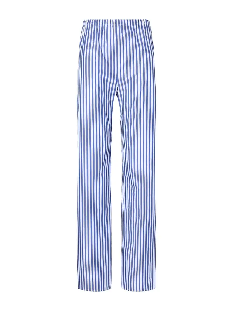 La Ligne Striped Cotton Pants | Image 1 La Ligne Striped Cotton Pants | Image 1