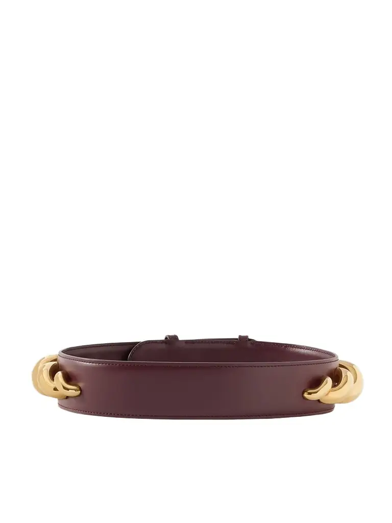 Embellished Leather Waist Belt Embellished Leather Waist Belt
