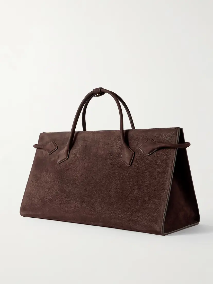 Alaïa East West Nubuck Tote | Thumbnail 3 Alaïa East West Nubuck Tote | Thumbnail 3