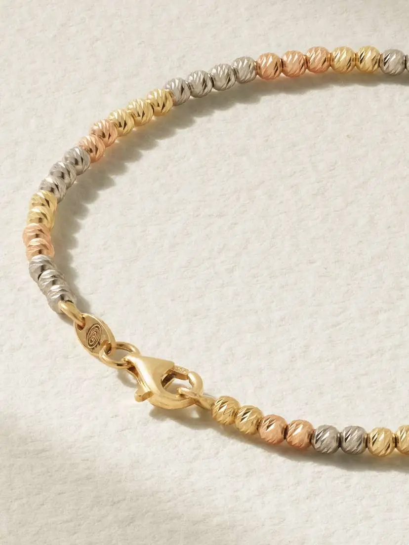 Carolina Bucci Discoball 18-karat Rose, White And Yellow Gold Bracelet | Thumbnail 3 Carolina Bucci Discoball 18-karat Rose, White And Yellow Gold Bracelet | Thumbnail 3