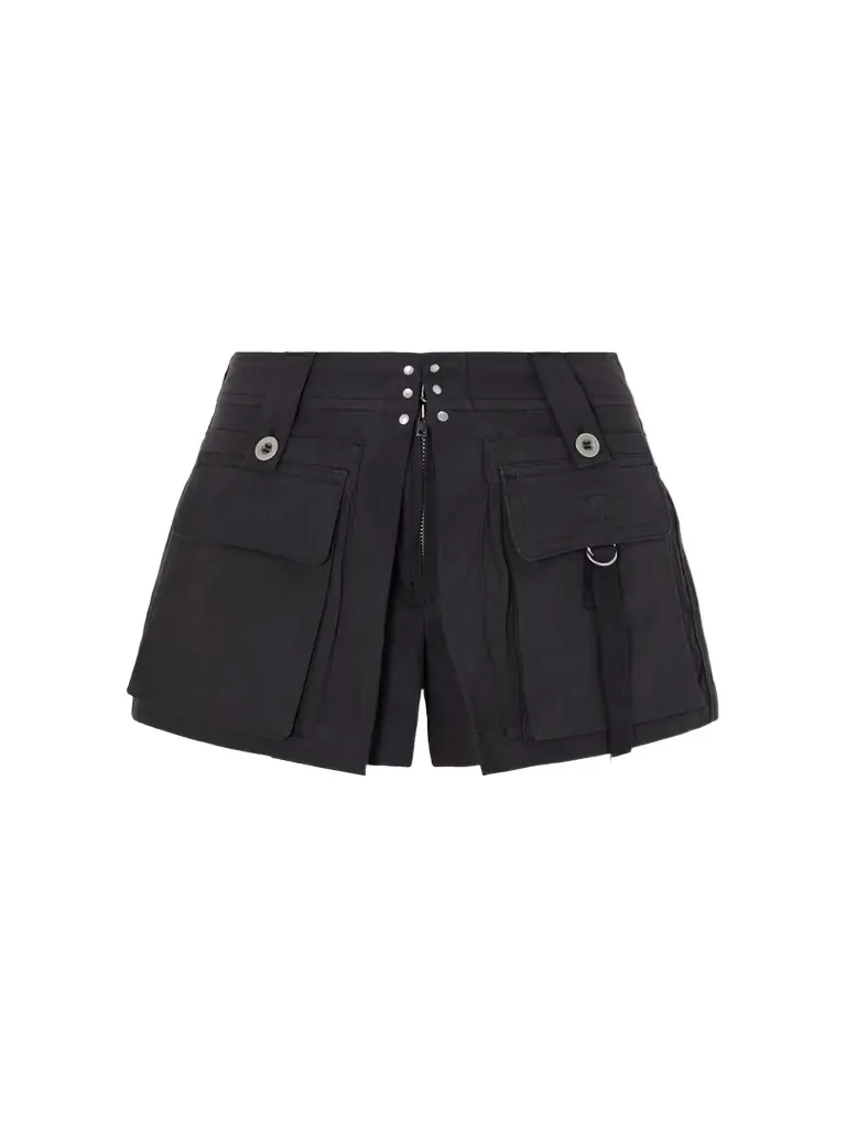 Isabel Marant Barta Cotton Straight-leg Shorts | Image 1 Isabel Marant Barta Cotton Straight-leg Shorts | Image 1
