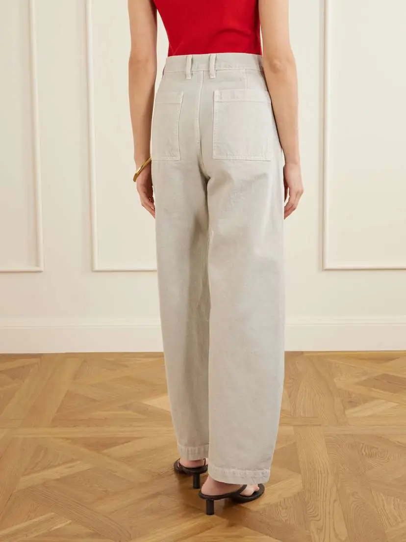 Frame The Bow Cargo High-rise Barrel-leg Jeans | Thumbnail 4 Frame The Bow Cargo High-rise Barrel-leg Jeans | Thumbnail 4
