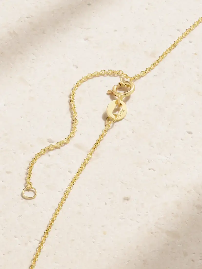 STONE AND STRAND Pretty In Pink 10-karat Gold, Amethyst And Diamond Necklace | Thumbnail 3 STONE AND STRAND Pretty In Pink 10-karat Gold, Amethyst And Diamond Necklace | Thumbnail 3