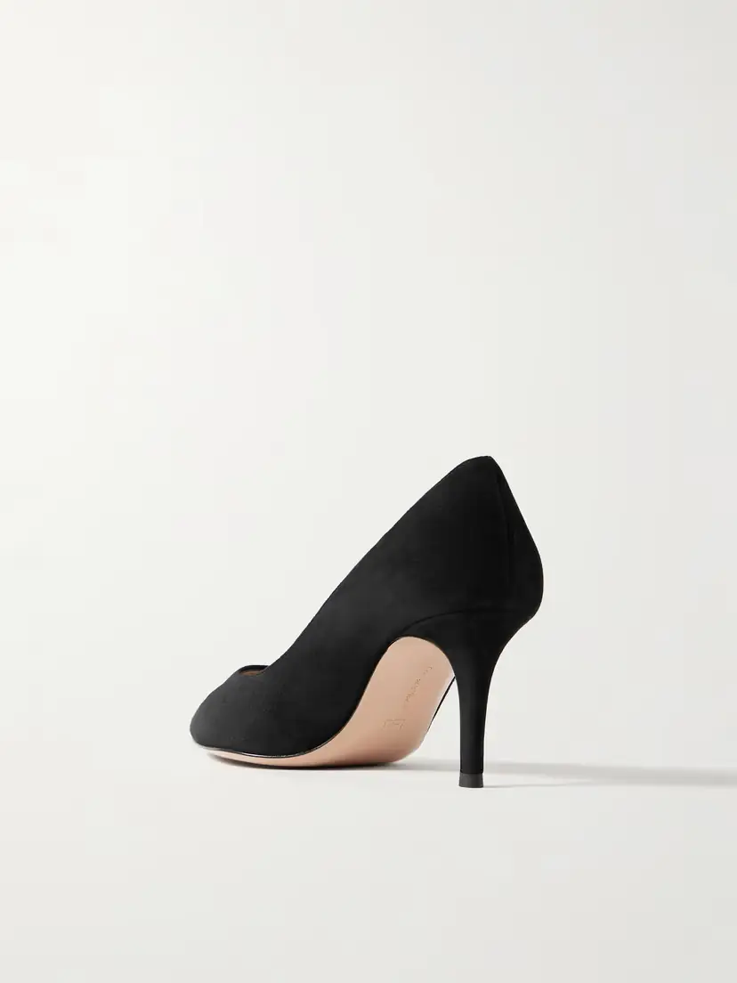 Gianvito Rossi Gianvito 70 Suede Pumps | Thumbnail 3 Gianvito Rossi Gianvito 70 Suede Pumps | Thumbnail 3