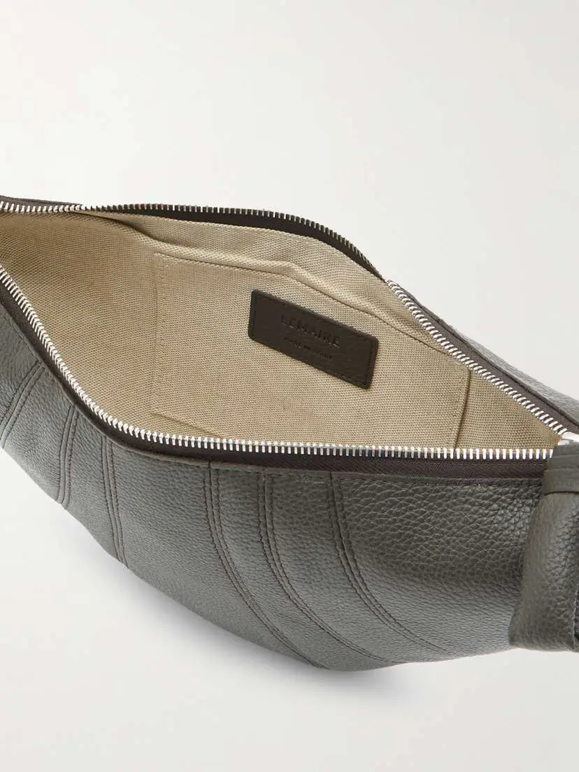 Lemaire Croissant Small Paneled Textured-leather Shoulder Bag | Thumbnail 5