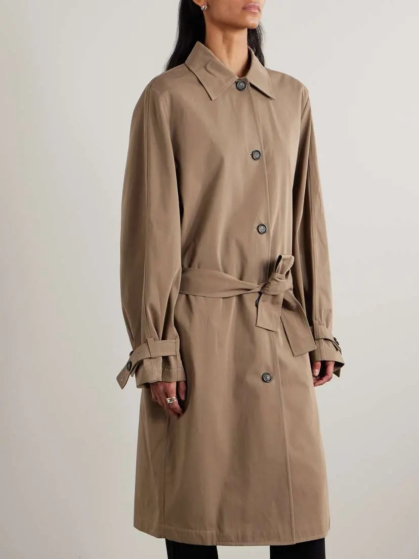 TOTEME Organic Cotton-drill Trench Coat | Thumbnail 3