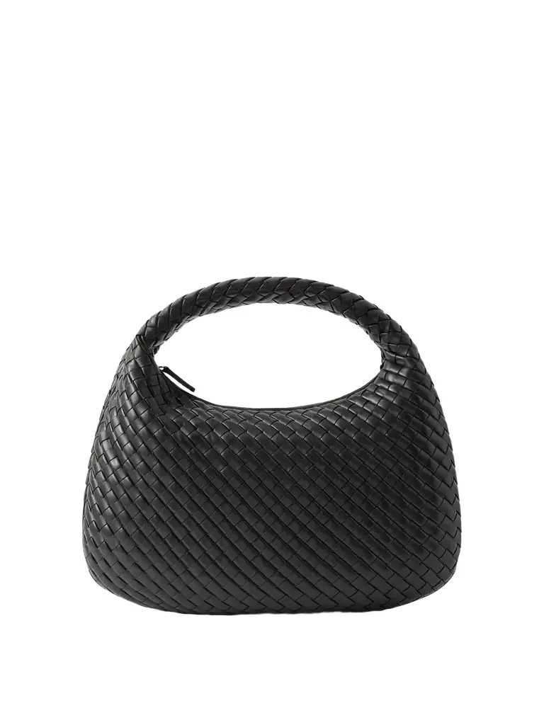 Bottega Veneta Veneta Medium Intrecciato Leather Shoulder Bag | Image 1 Bottega Veneta Veneta Medium Intrecciato Leather Shoulder Bag | Image 1