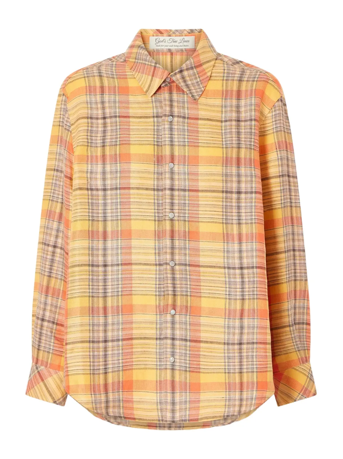 Twilight Checked Linen Shirt Twilight Checked Linen Shirt