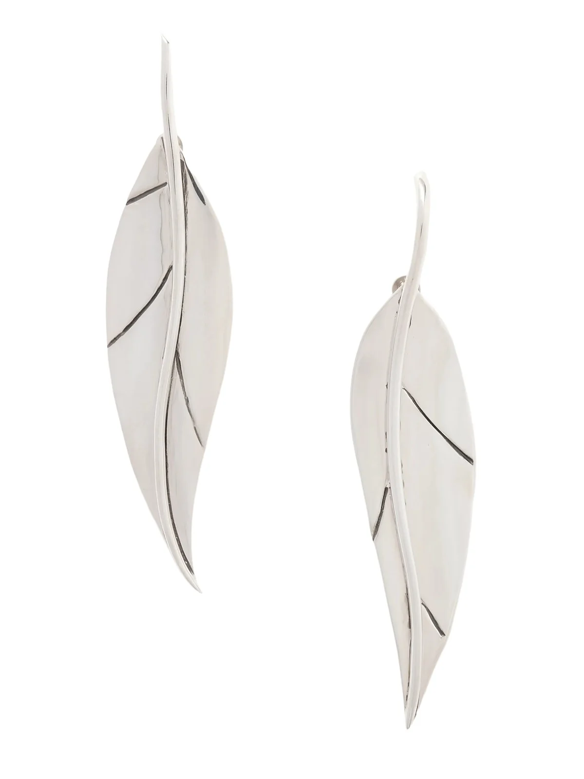 Leaf Silver Earrings Leaf Silver Earrings