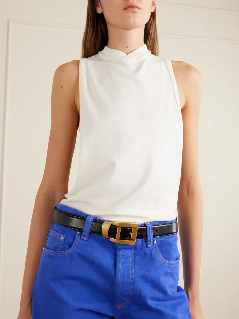 Versace Leather Belt | Thumbnail 2