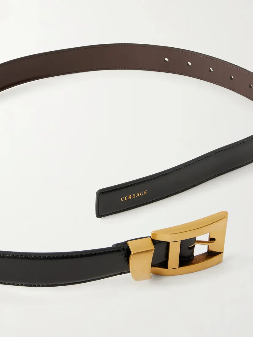 Versace Leather Belt | Thumbnail 3