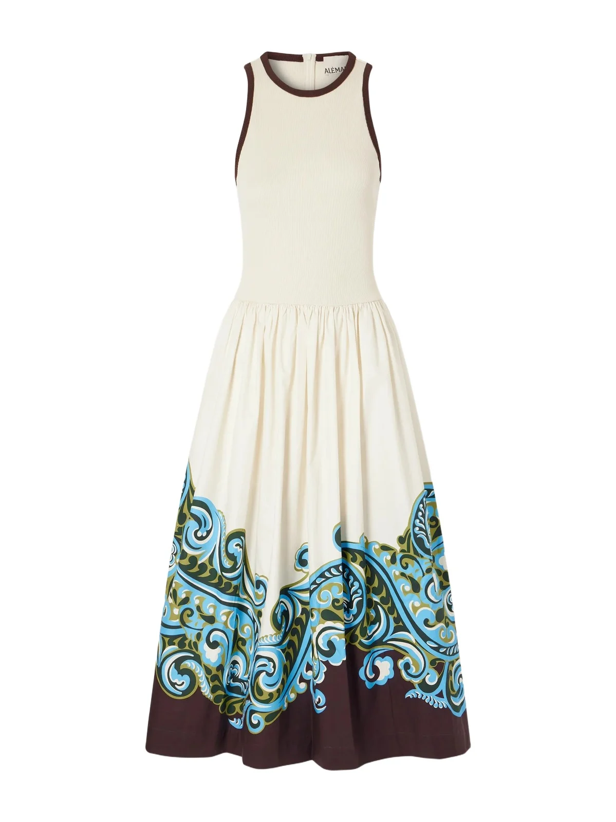 Natalia Tank Organic Cotton-poplin Midi Dress Natalia Tank Organic Cotton-poplin Midi Dress