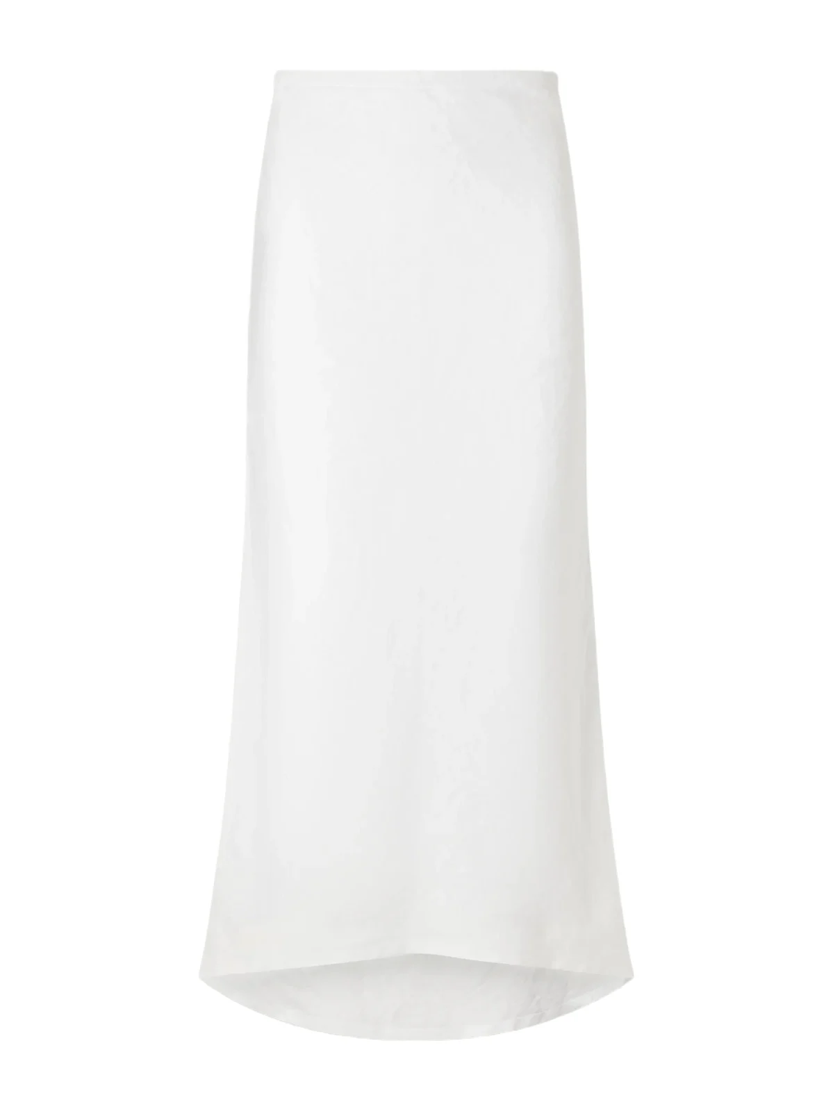 James Perse Linen-canvas Midi Skirt