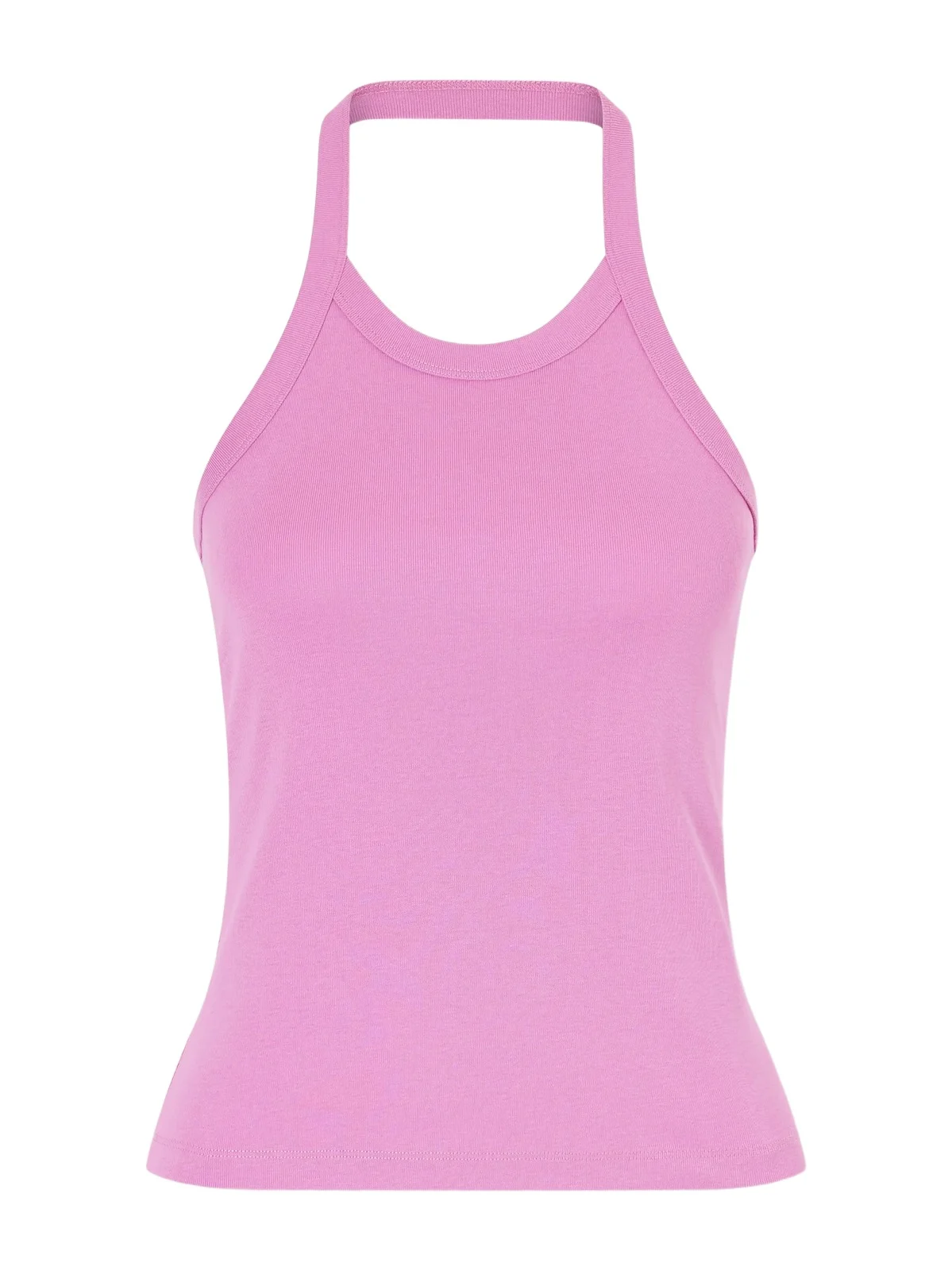 FLORE FLORE Angie Organic Cotton-jersey Halterneck Tank