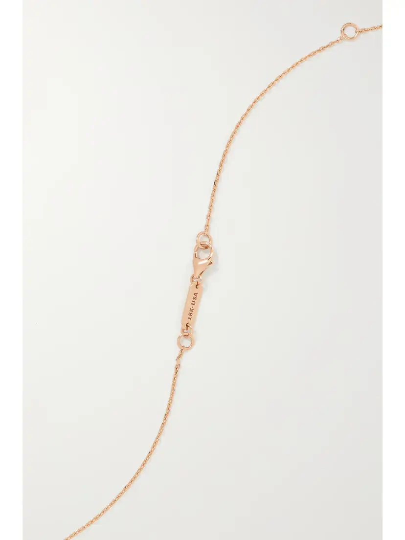 Suzanne Kalan 18-karat Rose Gold, Sapphire And Diamond Necklace | Thumbnail 3 Suzanne Kalan 18-karat Rose Gold, Sapphire And Diamond Necklace | Thumbnail 3