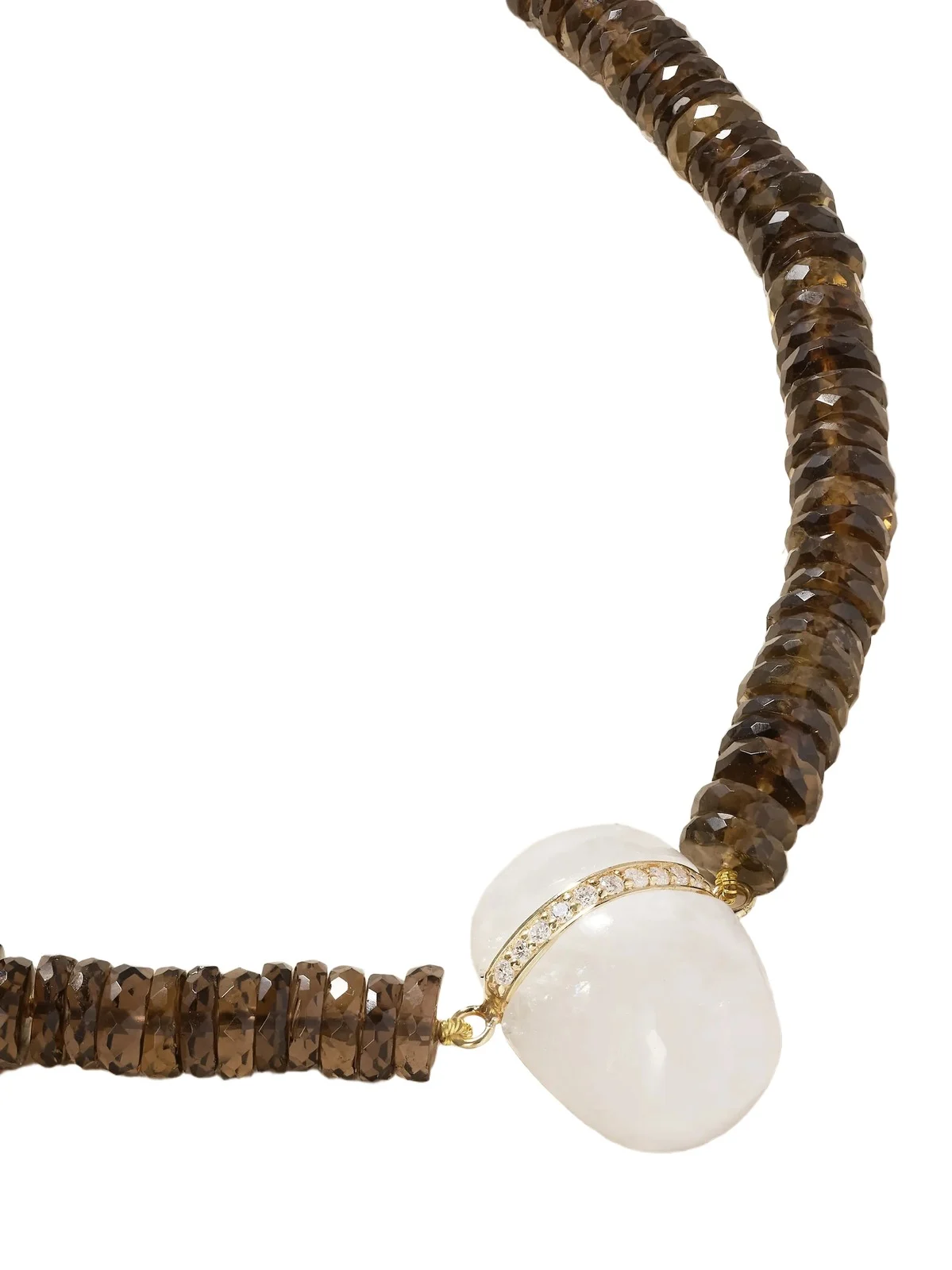 Gold Multi-stone Necklace Gold Multi-stone Necklace