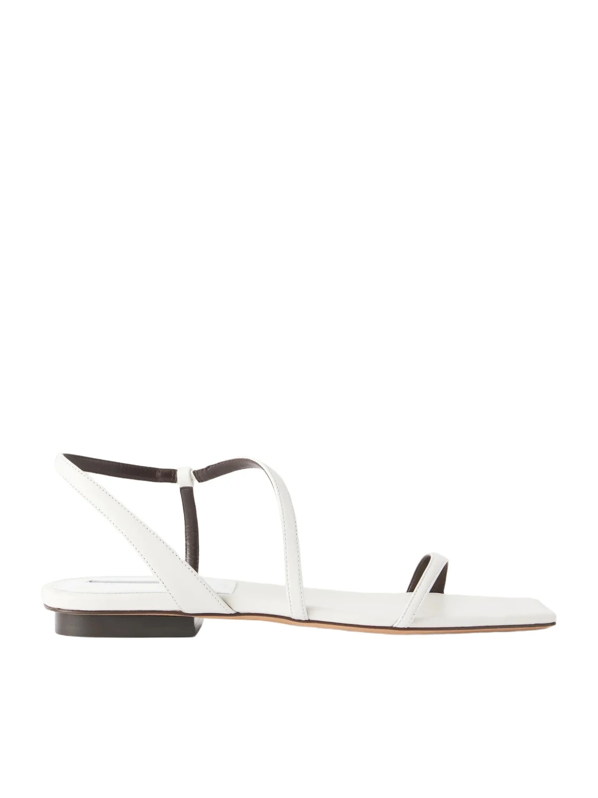Delice Leather Flat Sandals