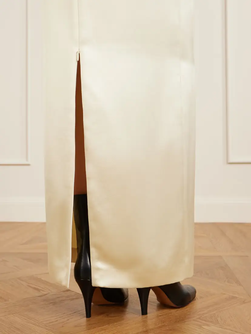 The Row Bartelle Silk-satin Maxi Skirt | Thumbnail 5