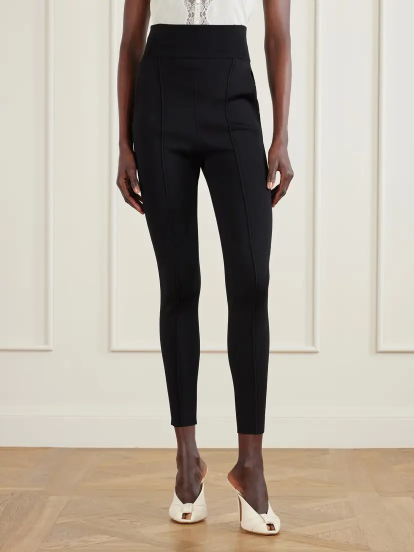 Chloé Paneled Stretch-knit Leggings | Thumbnail 3