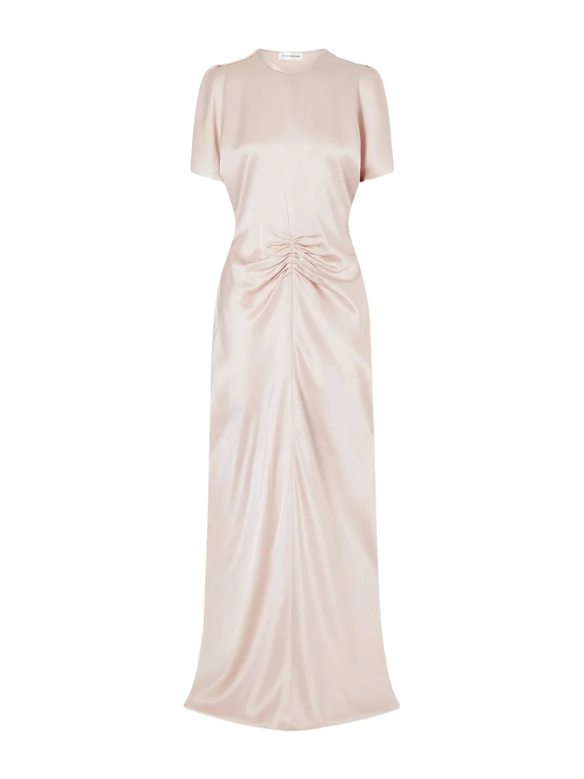 Isabella Ruched Satin Maxi Dress Isabella Ruched Satin Maxi Dress