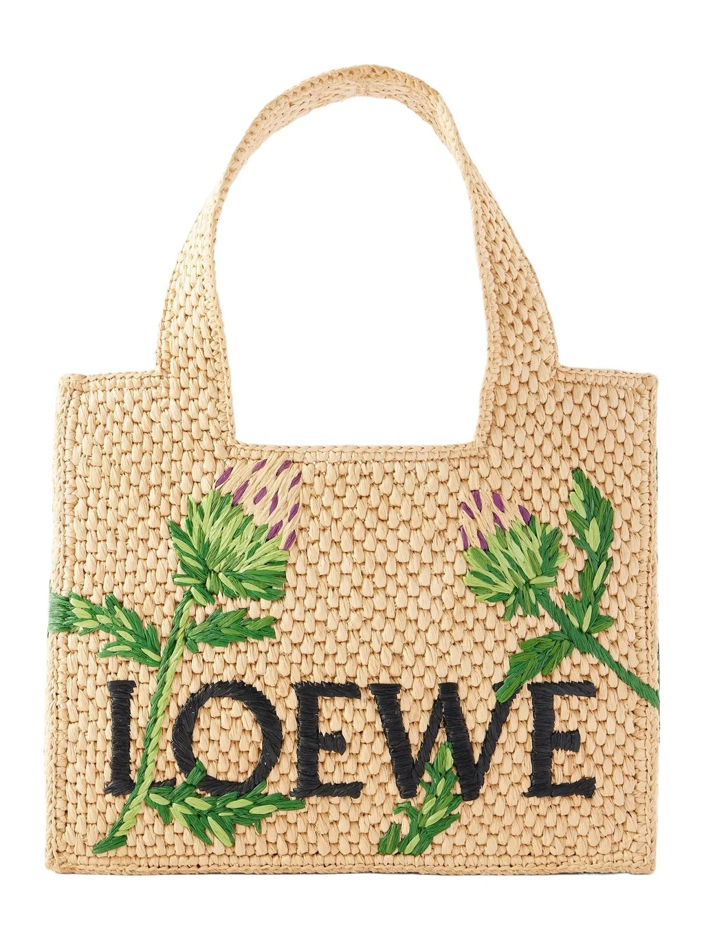 + Paula's Ibiza Small Embroidered Raffia Tote + Paula's Ibiza Small Embroidered Raffia Tote