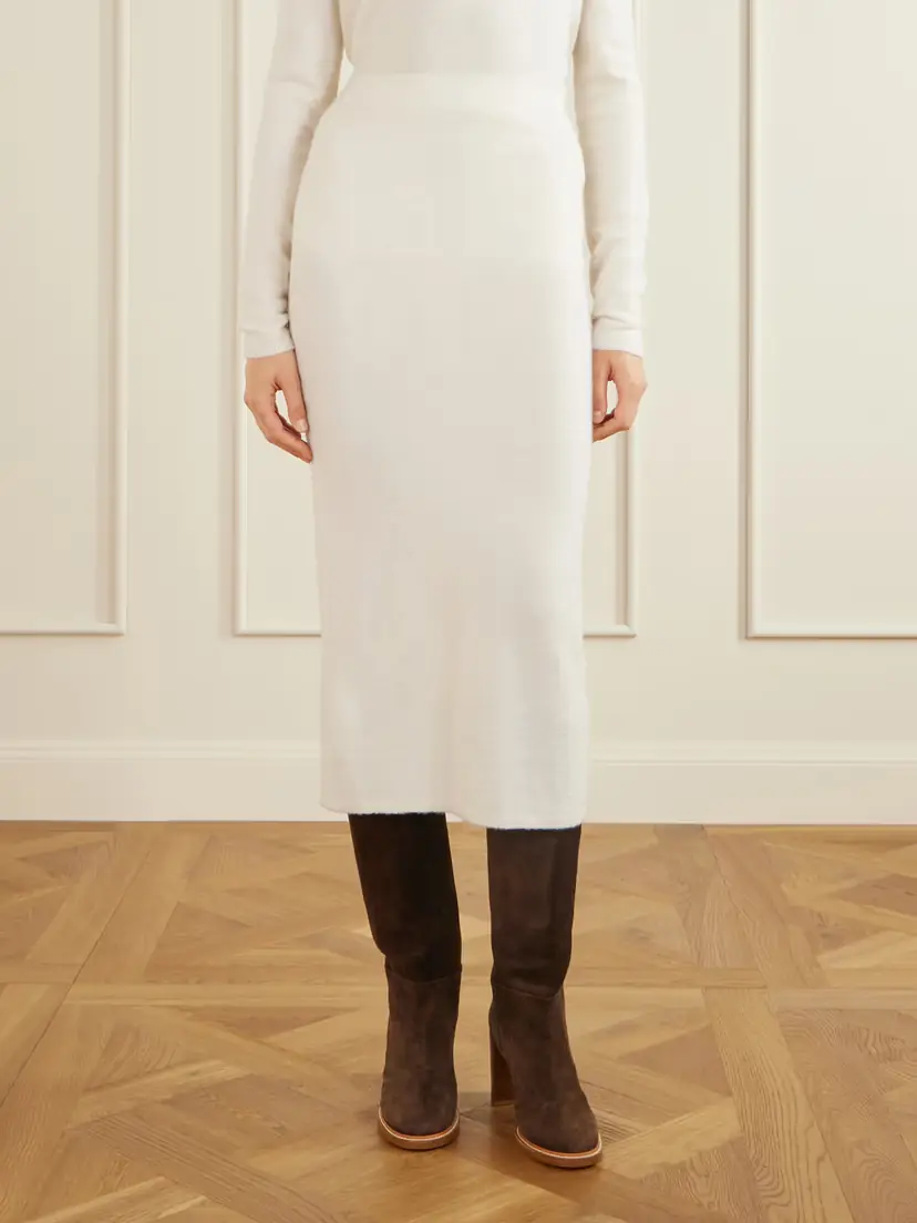 Gabriela Hearst Narayan Cashmere Midi Skirt | Thumbnail 3 Gabriela Hearst Narayan Cashmere Midi Skirt | Thumbnail 3