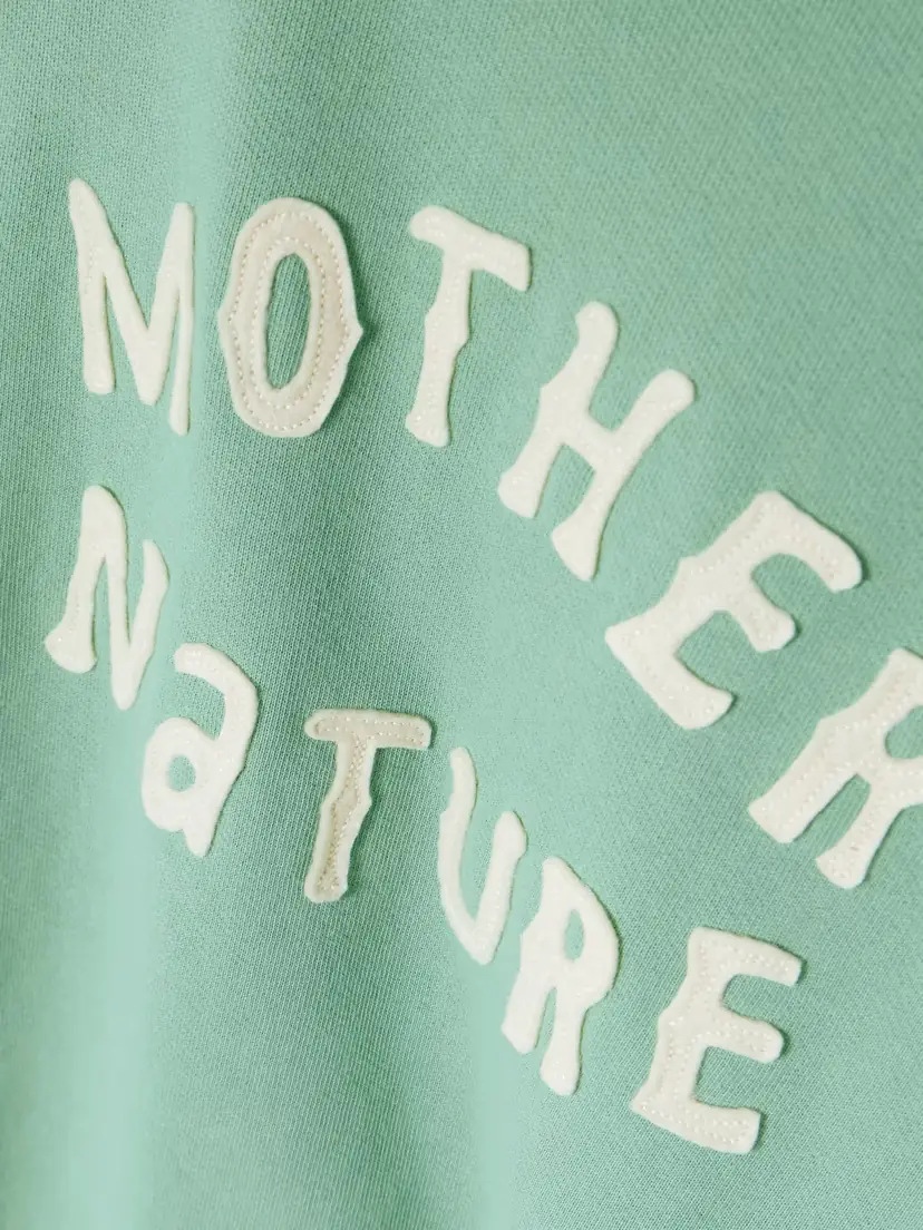 Mother Appliquéd Cotton-jersey Sweatshirt | Thumbnail 4 Mother Appliquéd Cotton-jersey Sweatshirt | Thumbnail 4