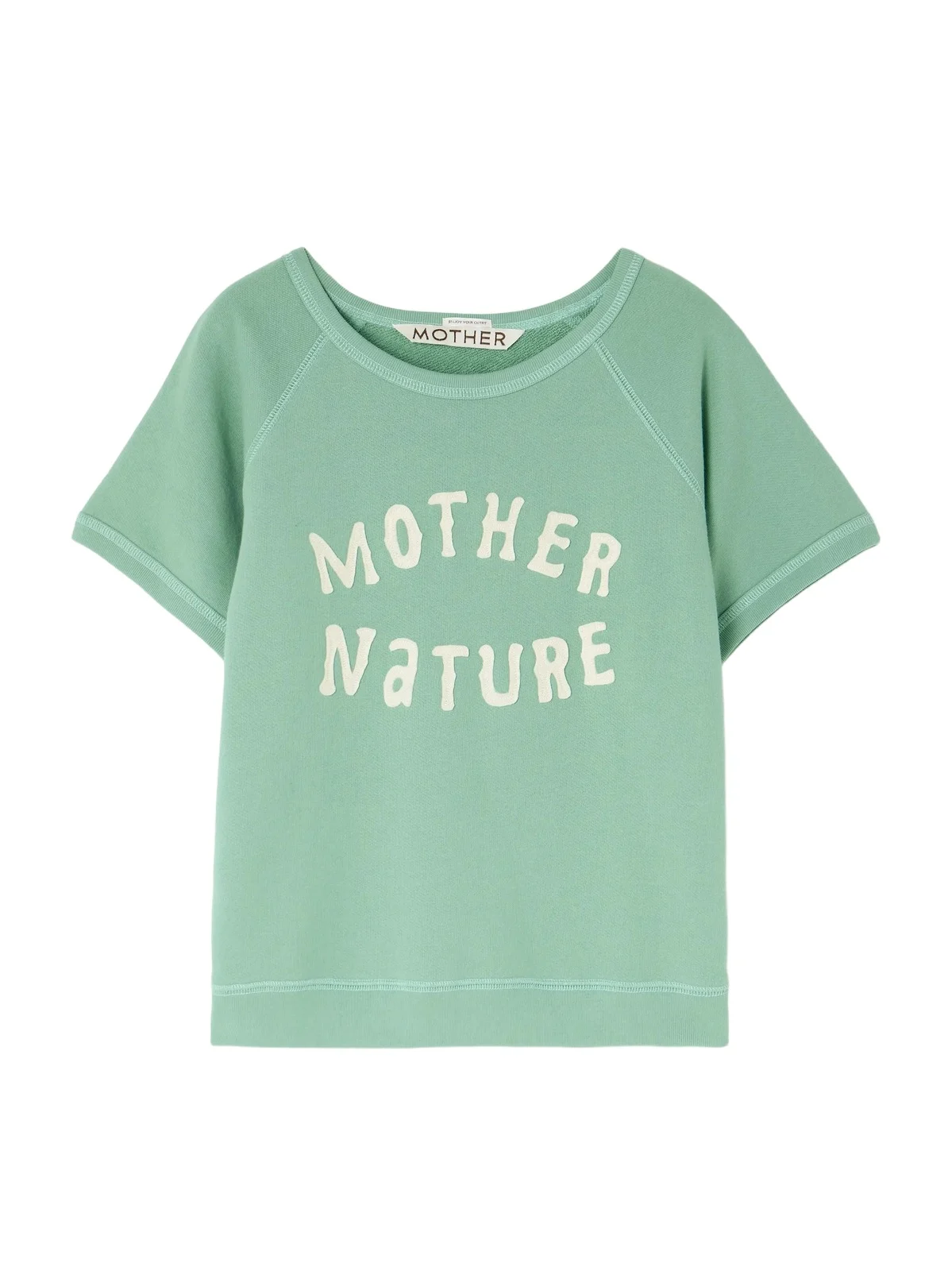 Mother Appliquéd Cotton-jersey Sweatshirt