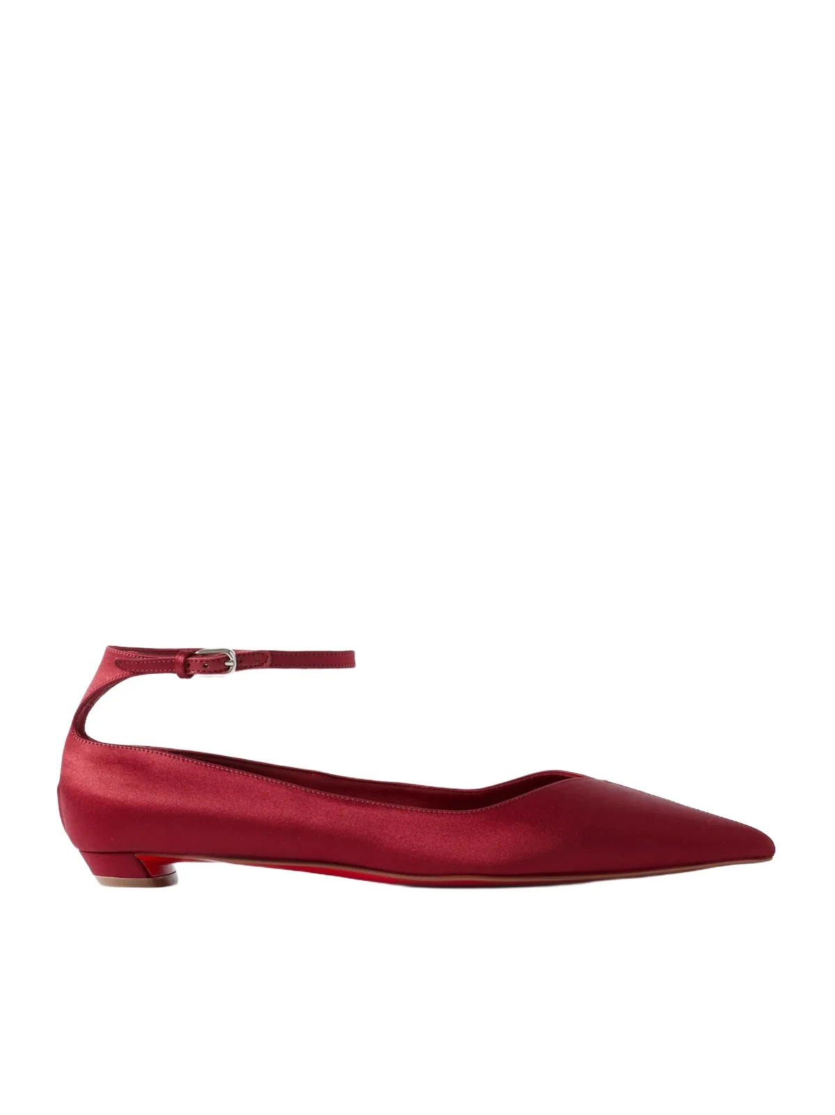 Erozeena Satin Point-toe Flats Erozeena Satin Point-toe Flats