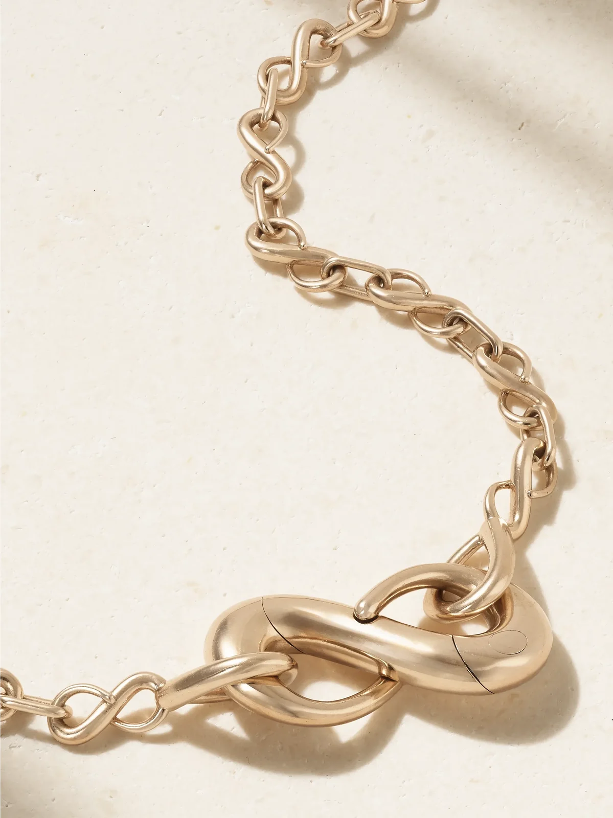 Marla Aaron Myriad Lock 18-karat Gold Necklace