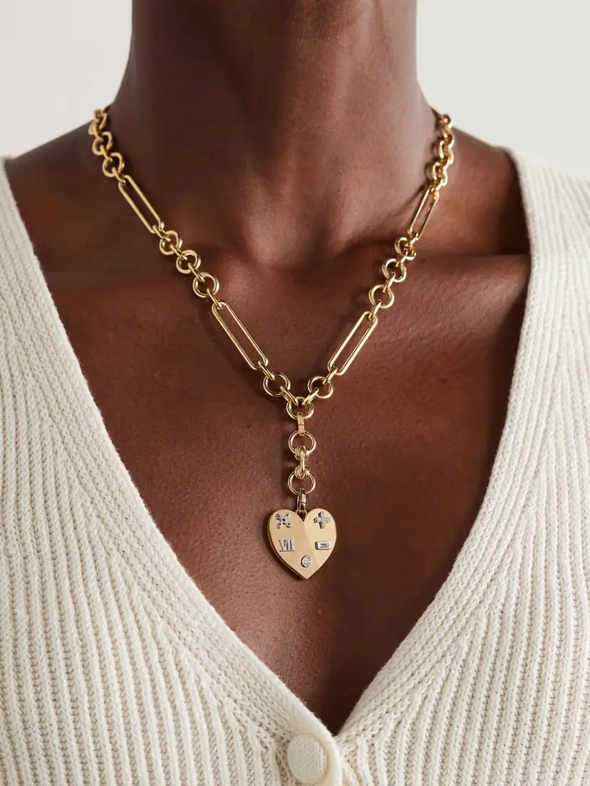 Foundrae L’eternelle Chanson 18-karat Gold Diamond Necklace | Thumbnail 2 Foundrae L’eternelle Chanson 18-karat Gold Diamond Necklace | Thumbnail 2