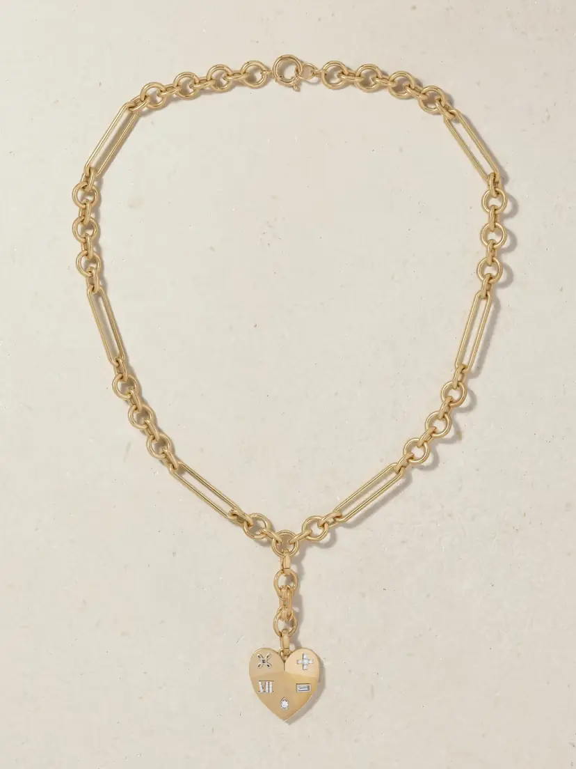 Foundrae L’eternelle Chanson 18-karat Gold Diamond Necklace | Thumbnail 4 Foundrae L’eternelle Chanson 18-karat Gold Diamond Necklace | Thumbnail 4