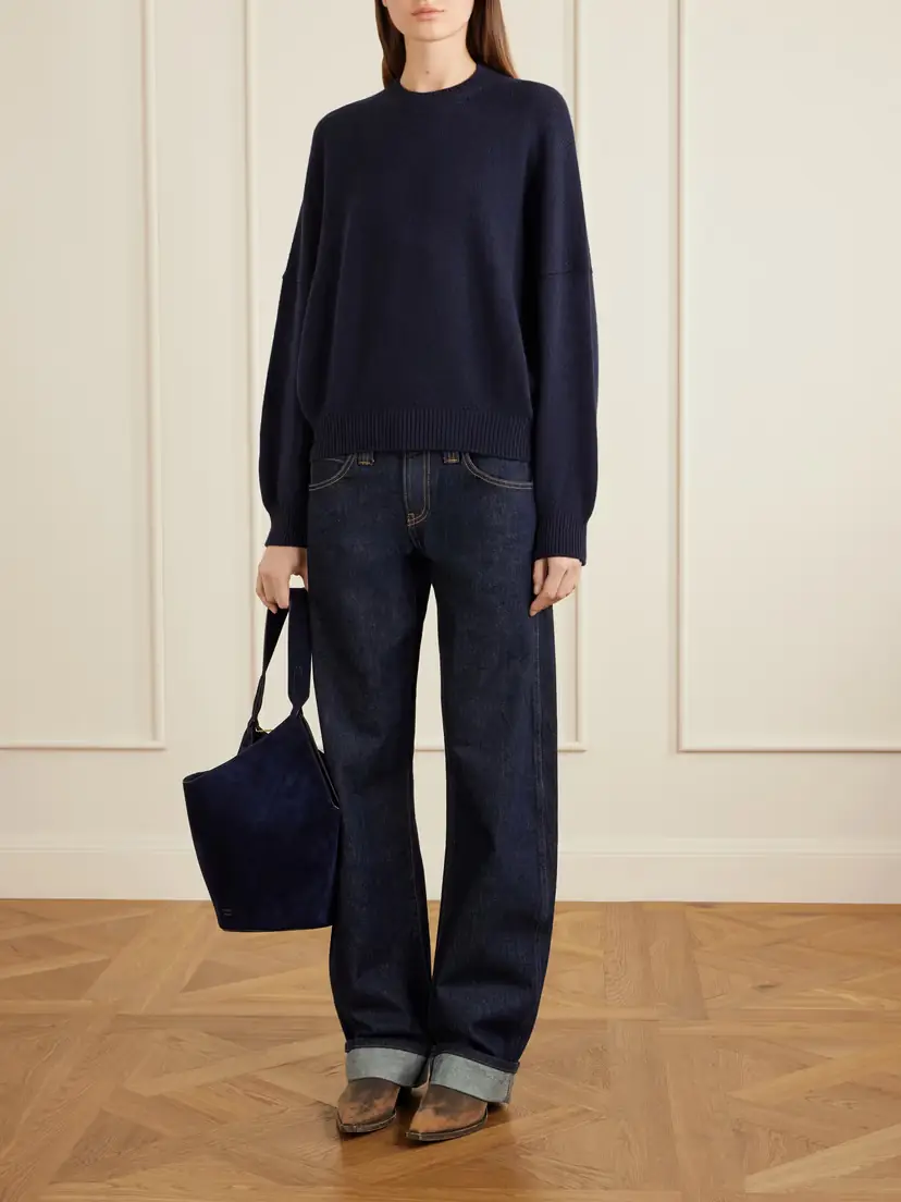 Khaite Margaux Oversized Cashmere Sweater | Thumbnail 2 Khaite Margaux Oversized Cashmere Sweater | Thumbnail 2