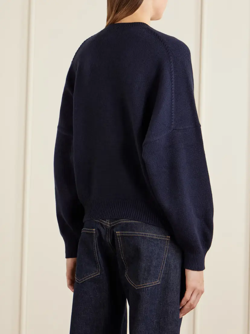 Khaite Margaux Oversized Cashmere Sweater | Thumbnail 3 Khaite Margaux Oversized Cashmere Sweater | Thumbnail 3