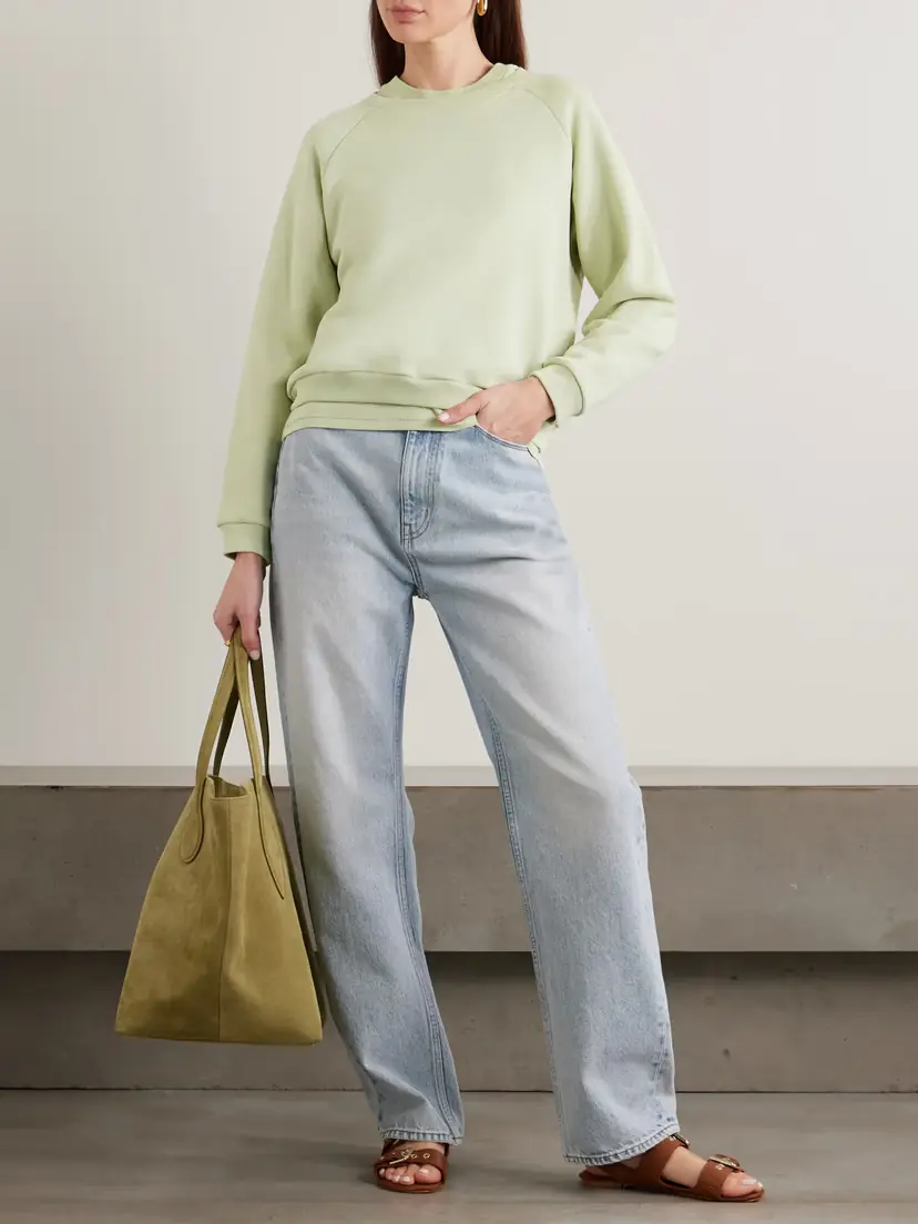 Jamie Haller The Daily Cotton-terry Sweatshirt | Thumbnail 2 Jamie Haller The Daily Cotton-terry Sweatshirt | Thumbnail 2