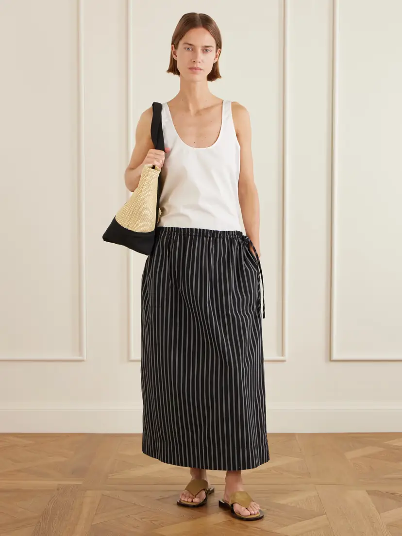 TOTEME Cotton-poplin Tank | Thumbnail 2 TOTEME Cotton-poplin Tank | Thumbnail 2