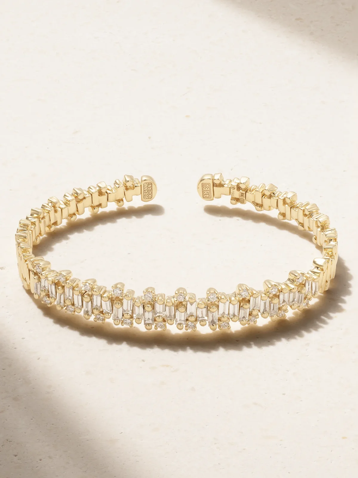 Shimmer 18-karat Gold Diamond Bracelet