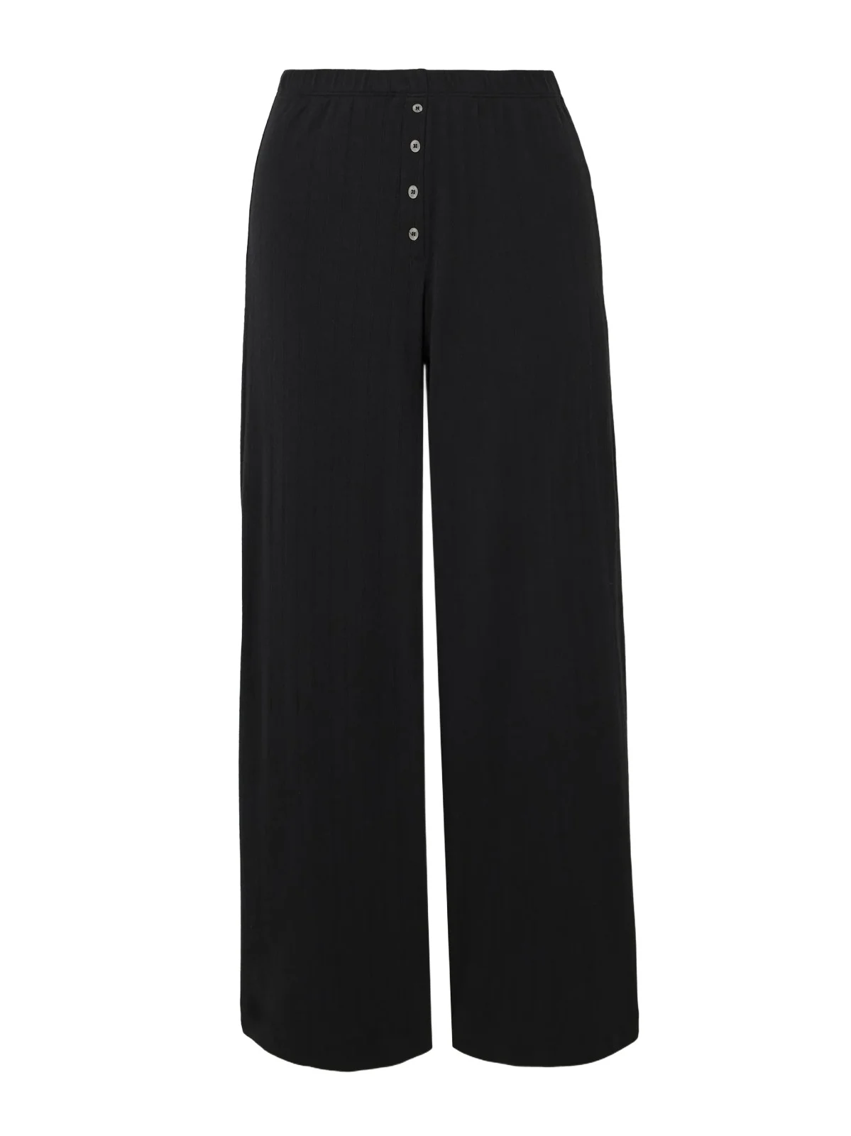 Boxer Pointelle-knit Cotton Wide-leg Pants Boxer Pointelle-knit Cotton Wide-leg Pants