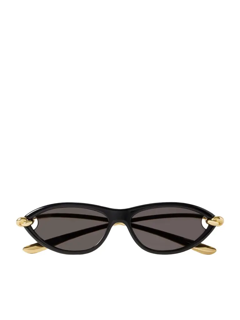 New Knot Cat-eye Acetate And Gold-tone Sunglasses New Knot Cat-eye Acetate And Gold-tone Sunglasses