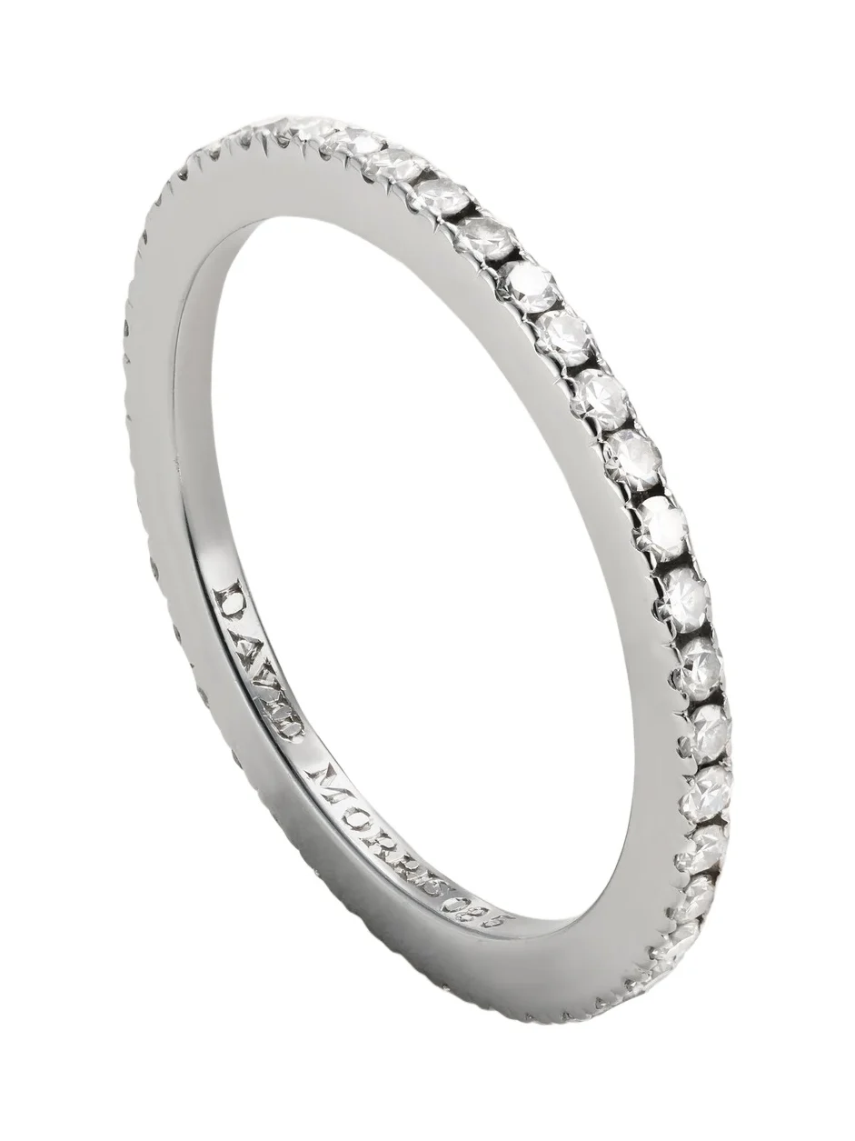 David Morris Platinum Diamond Eternity Ring