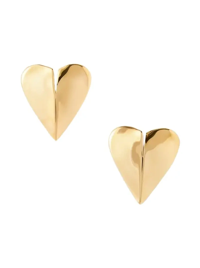 Le Coeur Gold-tone Earrings