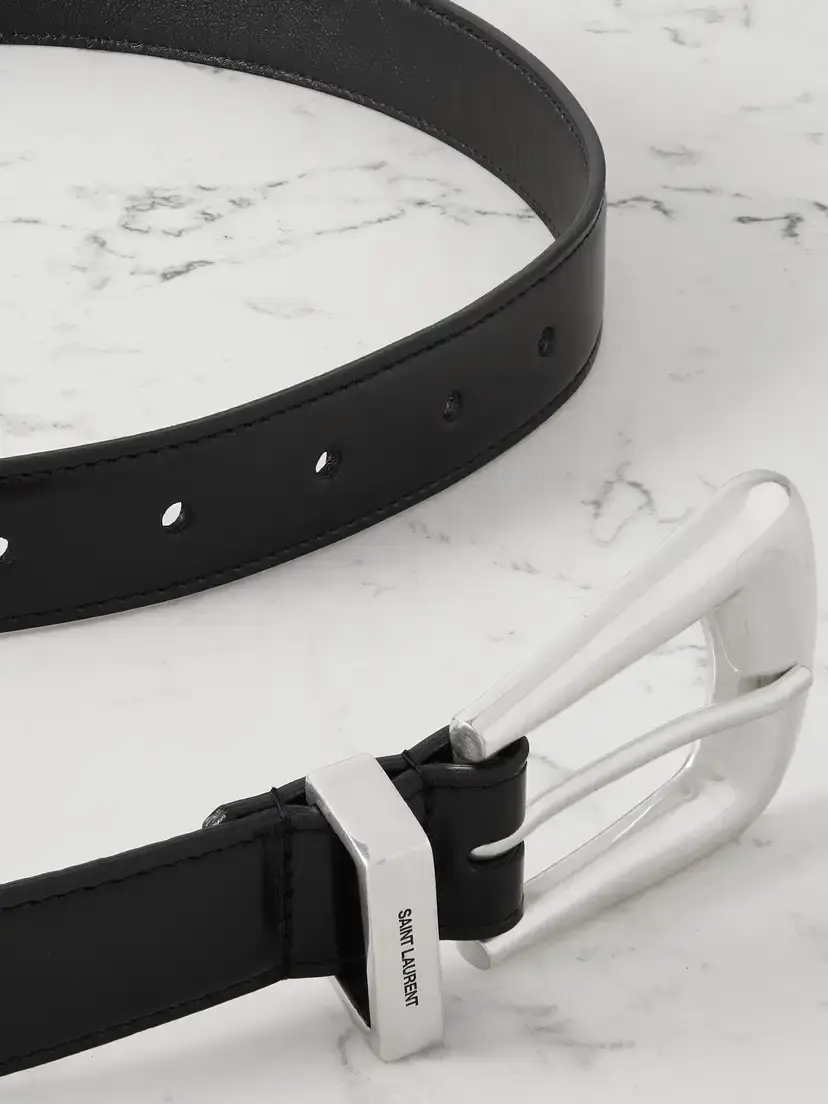 Saint Laurent Leather Belt | Thumbnail 3 Saint Laurent Leather Belt | Thumbnail 3