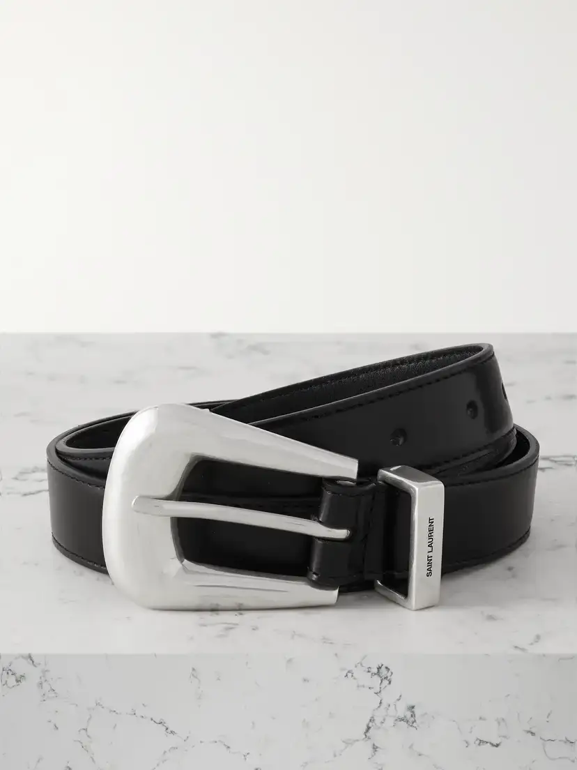 Saint Laurent Leather Belt | Image 1 Saint Laurent Leather Belt | Image 1