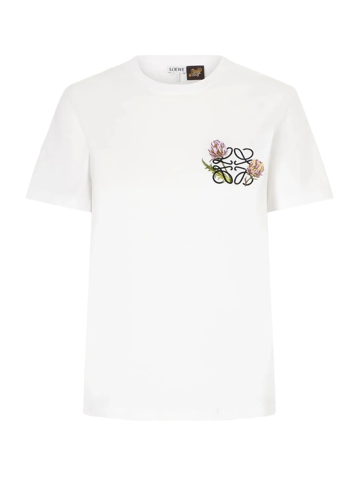 + Paula’s Ibiza Anagram Embroidered Cotton-jersey T-shirt + Paula’s Ibiza Anagram Embroidered Cotton-jersey T-shirt